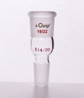 B型接头(小变大)，i-Quip™, 玻璃