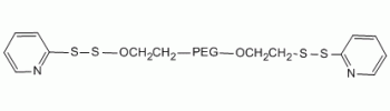 邻二硫吡啶-PEG-邻二硫吡啶,MW 10000 Da,阿拉丁产品图