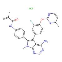 Lirafugratinib hydrochloride,2688040-45-9,10mM in DMSO,阿拉丁