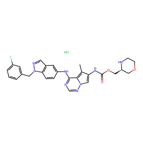 BMS-599626 Hydrochloride，873837-23-1，10mM in DMSO，阿拉丁产品图