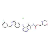 BMS-599626 Hydrochloride,873837-23-1,10mM in DMSO,阿拉丁