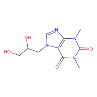 二羟丙茶碱，479-18-5，Moligand™, 10mM in DMSO，阿拉丁