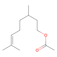 乙酸香茅酯，150-84-5，10mM in DMSO，阿拉丁