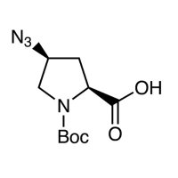 顺-4-叠氮基-N-叔丁氧羰基-L-脯氨酸，132622-65-2，≥98%，阿拉丁