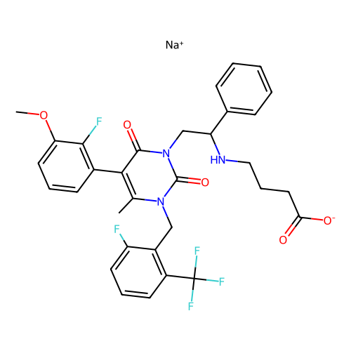 恶拉戈利钠，832720-36-2，10mM in DMSO，阿拉丁产品图