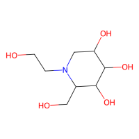 米格列醇,72432-03-2,Moligand™, 10mM in DMSO,阿拉丁