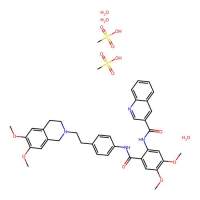 Tariquidar methanesulfonate, hydrate，625375-83-9，10mM in DMSO，阿拉丁