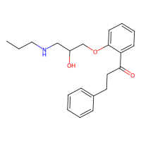普罗帕酮，54063-53-5，Moligand™, 10mM in DMSO，阿拉丁