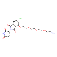 沙利度胺4'-醚-PEG3-胺盐酸盐,2387510-82-7,≥95%(HPLC),阿拉丁