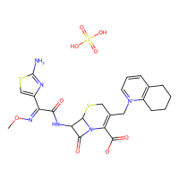 硫酸头孢喹肟，118443-89-3，10mM in DMSO，阿拉丁