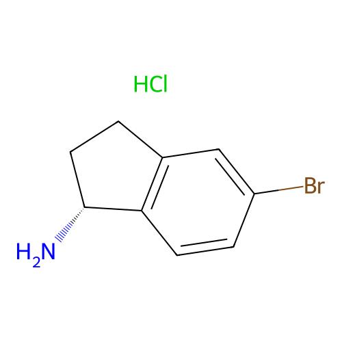 (R)-5-溴-2，3-二氢-1H-茚-1-胺盐酸盐，1443238-61-6，≥97%，阿拉丁产品图