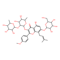 淫羊藿定 C，110642-44-9，10mM in DMSO，阿拉丁