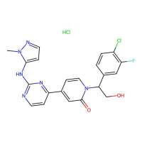 Ravoxertinib hydrochloride,2070009-58-2,10mM in DMSO,阿拉丁