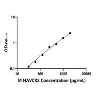 小鼠甲型肝炎病毒细胞受体2(HAVCR2)ELISA试剂盒