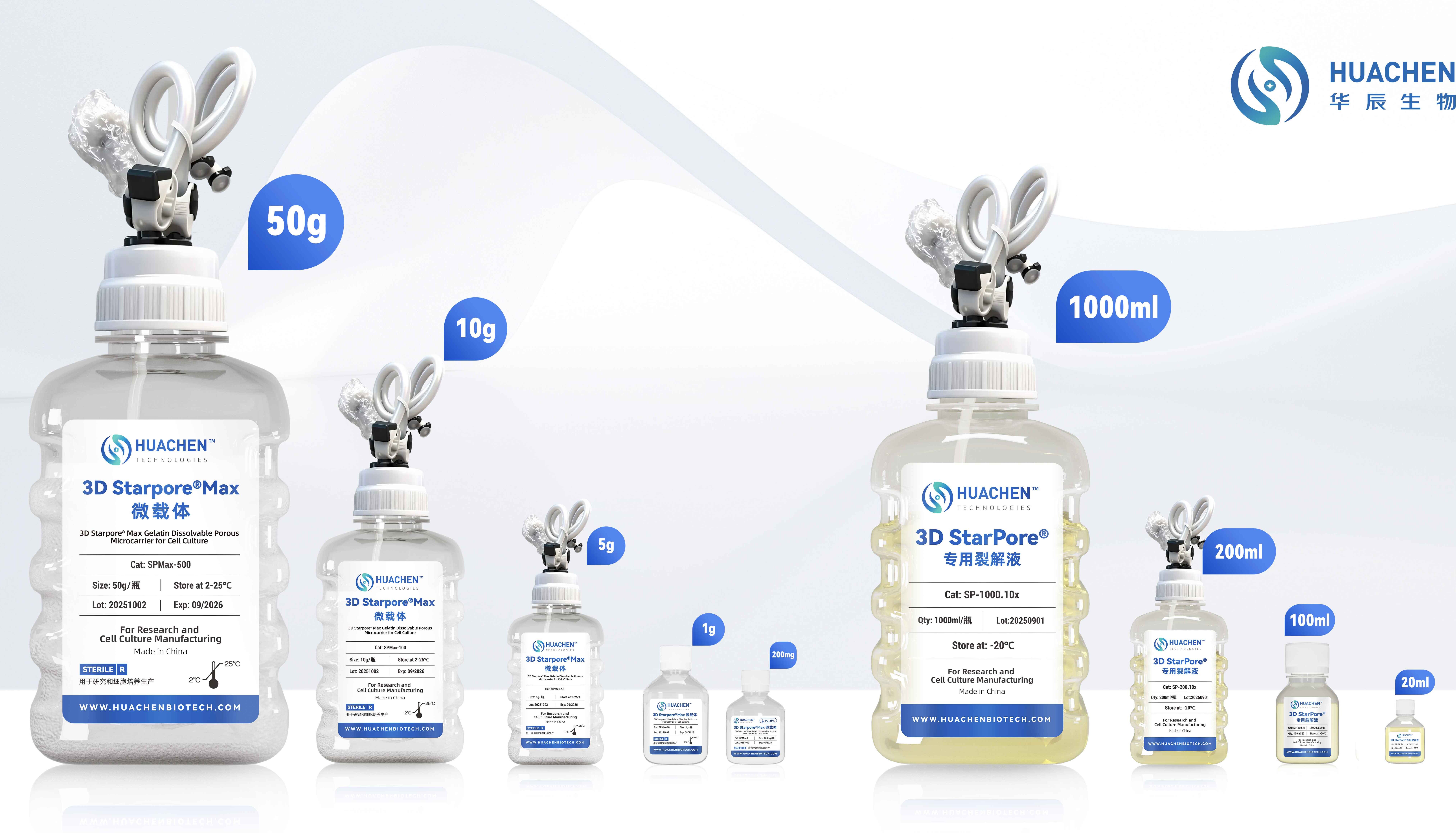 华辰生物3D StarPore® Max微载体获美国FDA DMF备案 以国际一线品质赋能国产细胞治疗