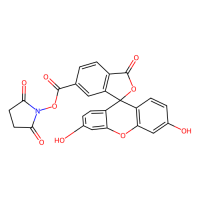 6-羧基荧光素琥珀酰亚胺酯,92557-81-8,适用于荧光分析,阿拉丁