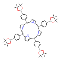 5,10,15,20-四(4-硼酸频哪醇酯基苯基)卟啉，1332748-00-1，≥97%，阿拉丁