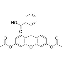 二氢荧光素二乙酸酯 (DFH-DA/H₂FDA) ，35340-49-9，BioReagent,生物染色剂,适用于荧光分析,用于显微镜,≥97%，阿拉丁