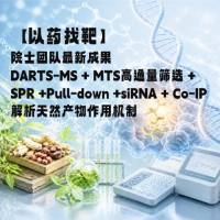 【以药找靶】院士团队新成果：DARTS-MS + MTS高通量筛选 + SPR +Pull-down +siRNA + Co-IP 解析天然产物作用机制