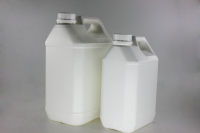 高密度聚乙烯氟化方桶,i-Quip™, 容积:5L;瓶口直径:42mm;长×宽×高:187×137×285mm;重量:200g