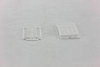 长条孔连体带盖包埋盒,i-Quip™, 颜色:白色;书写面:45°;孔形:长条形;类型:带可折断式盖子