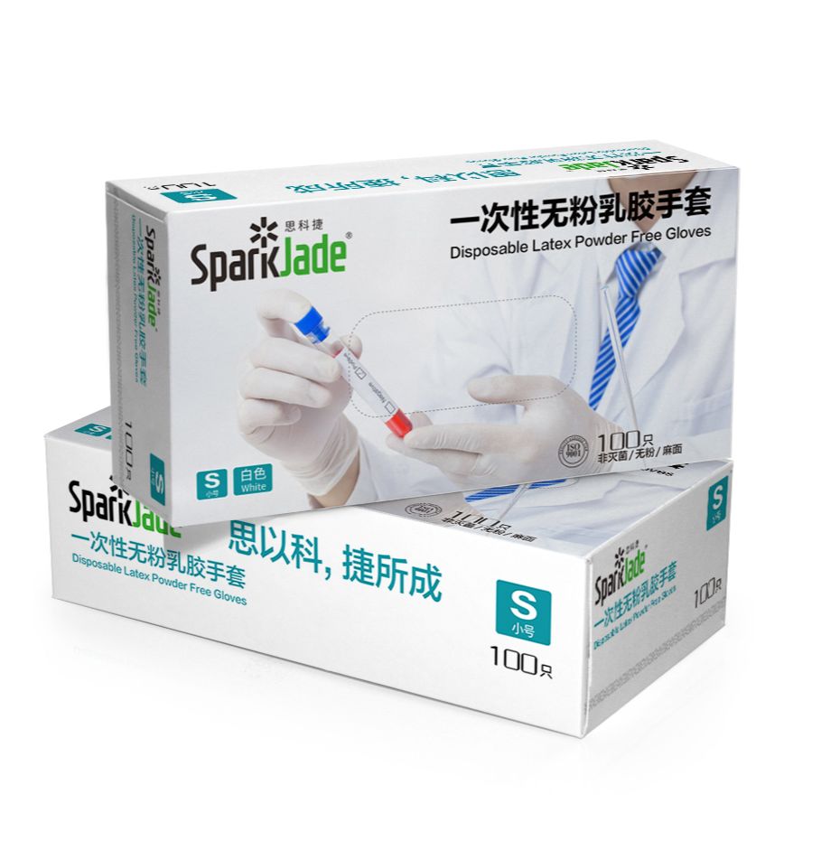 一次性无粉乳胶手套,涂层