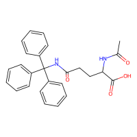 N2-乙酰基-N-(三苯基甲基)-L-谷氨酰胺，163277-79-0，≥98%，阿拉丁