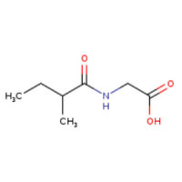 N-(2-甲基丁酰基)甘氨酸,52320-67-9,≥99%,阿拉丁