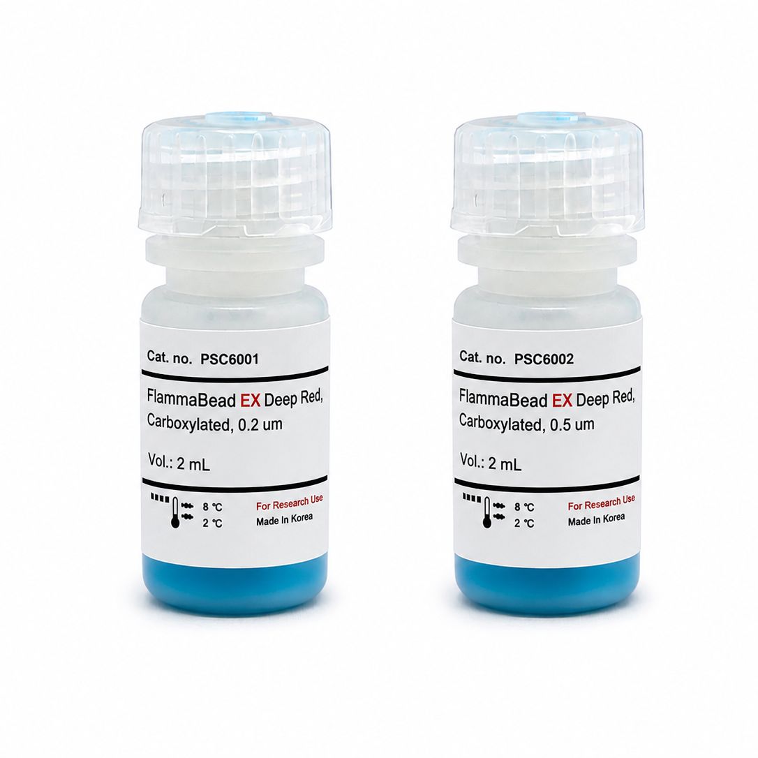 FlammaBead深红色荧光微球, 羧化处理, 0.2微米