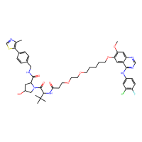 基于吉非替尼的 PROTAC 3,2230821-27-7,Moligand™, ≥98%(HPLC),阿拉丁