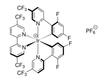 [5,5''-双（三氟甲基）-2,2''-联吡啶-κN，κN]双[3,5-二氟-2-[5-（三氟甲基）-2-吡啶基-κN]苯基]铱六氟磷酸盐，1973375-72-2，98%，阿拉丁