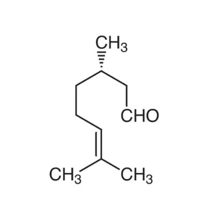 (-)-香茅醛,5949-05-3,10mM in DMSO,阿拉丁产品图