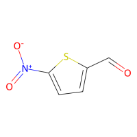 5-硝基-2-噻吩甲醛，4521-33-9，≥98%，阿拉丁