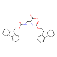 Fmoc-3-(Fmoc-氨基)-L-丙氨酸，201473-90-7，≥97%(HPLC)，阿拉丁