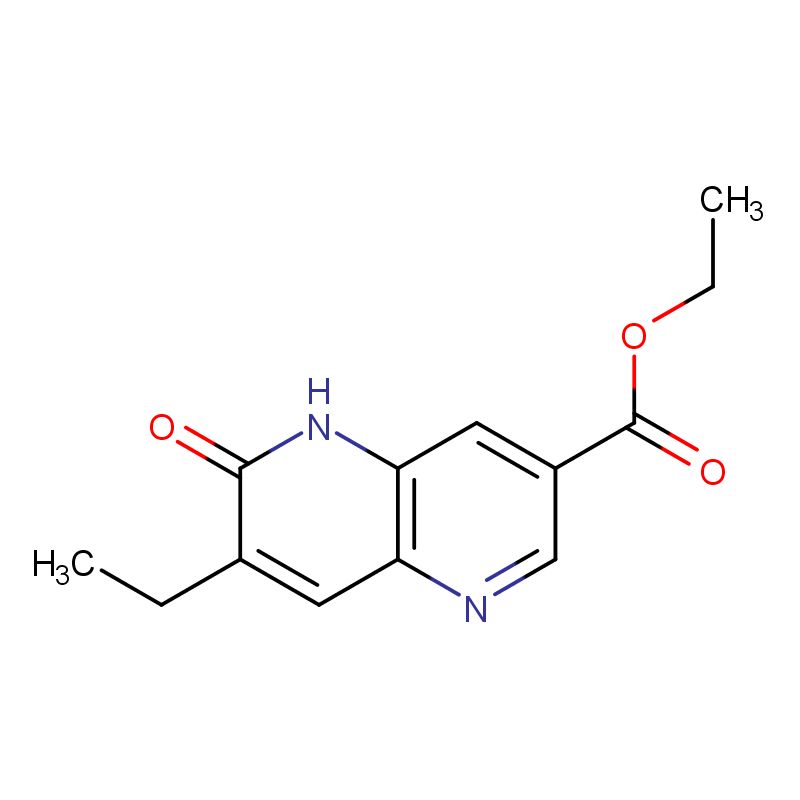 7-乙基-6-氧代-5,6-二氢-1,5-萘啶-3-羧酸乙酯