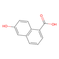 6-羟基-1-萘甲酸,2437-17-4,≥98%,阿拉丁