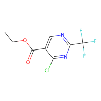 4-氯-2-(三氟甲基)嘧啶-5-羧酸乙酯，720-01-4，≥97%，阿拉丁
