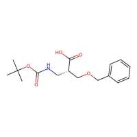 (S)-3-(benzyloxy)-2-(((tert-butoxycarbonyl)amino)methyl)propanoic acid,865704-62-7,≥95%,阿拉丁