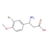 3-Amino-3-(3-bromo-4-methoxyphenyl)propanoic acid,34840-91-0,阿拉丁