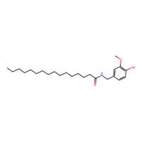 Hexadecanamide, N-[(4-hydroxy-3-methoxyphenyl)methyl]-，69693-13-6，阿拉丁