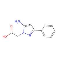 2-(5-amino-3-phenyl-1H-pyrazol-1-yl)acetic acid,890014-48-9,≥95%,阿拉丁