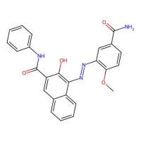 2-Naphthalenecarboxamide, 4-[2-[5-(aminocarbonyl)-2-methoxyphenyl]diazenyl]-3-hydroxy-N-phenyl-，68016-05-7，≥95%，阿拉丁