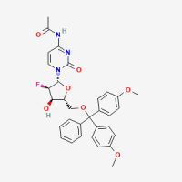 N4-乙酰基-5'-O-DMT-2'-氟-脱氧胞苷,159414-98-9,用于DNA合成, 分子生物学级, ≥98%,阿拉丁