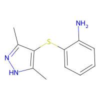 2-[(3,5-dimethyl-1H-pyrazol-4-yl)sulfanyl]aniline，150536-99-5，≥95%，阿拉丁