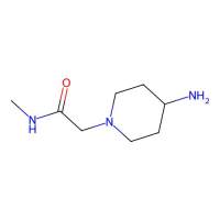 2-(4-aminopiperidin-1-yl)-N-methylacetamide，882562-53-0，≥95%，阿拉丁