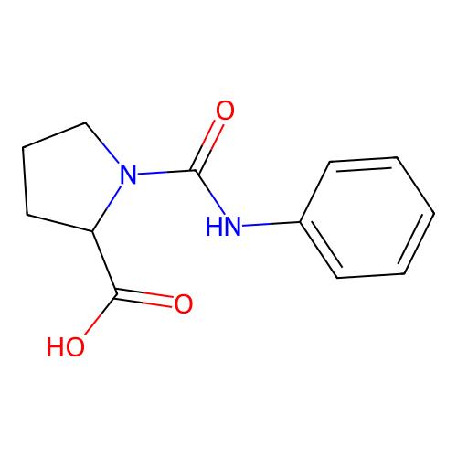 1-(Anilinocarbonyl)proline,73096-22-7,Moligand™, 10 mM in DMSO,阿拉丁产品图