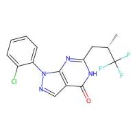 1-(2-Chlorophenyl)-1,5-dihydro-6-((2S)-3,3,3-trifluoro-2-methylpropyl)-4H-pyrazolo(3,4-d)pyrimidin-4-one,794568-91-5,≥99%,阿拉丁