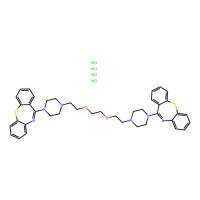 1,2-Bis(2-(4-(dibenzo[b,f][1,4]thiazepin-11-yl)piperazin-1-yl)ethoxy)ethane tetrahydrochloride，1923194-81-3，≥95%，阿拉丁