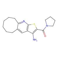 (3-Amino-5,6,7,8,9,10-hexahydrocycloocta[b]thieno[3,2-e]pyridin-2-yl)(pyrrolidin-1-yl)methanone，401580-17-4，阿拉丁