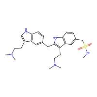(3-(2-(Dimethylamino)ethyl)-2-((3-(2-(dimethylamino)ethyl)-1H-indol-5-yl)methyl)-1H-indol-5-yl)-N-methylmethanesulfonamide,545338-89-4,≥95%,阿拉丁
